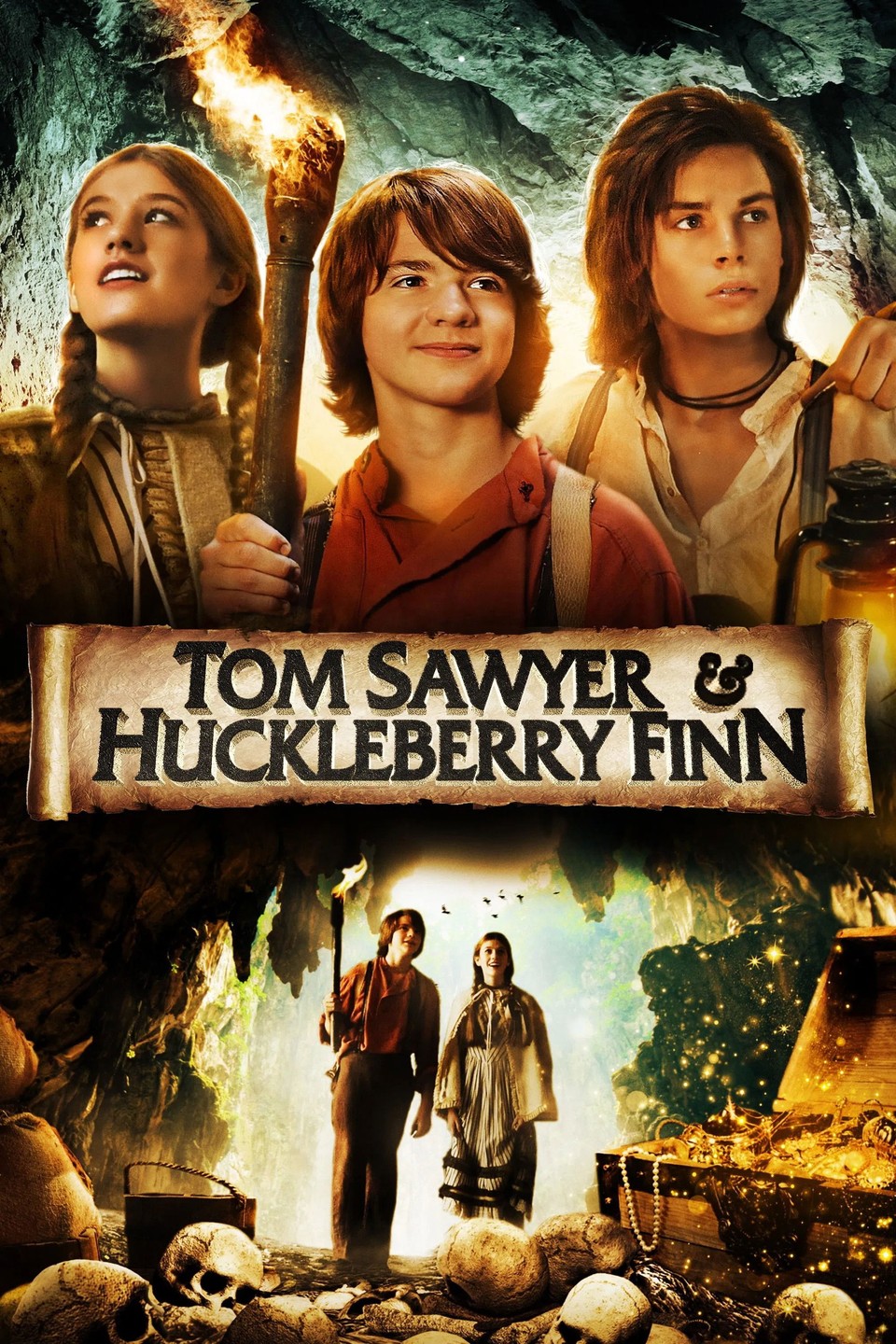 Tom Sawyer and Huckleberry Finn